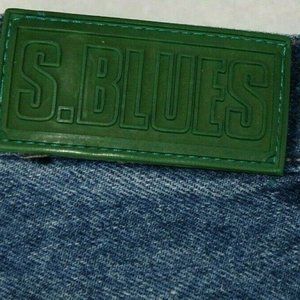 Vintage Indigo Mom Jeans 20 W High Waist